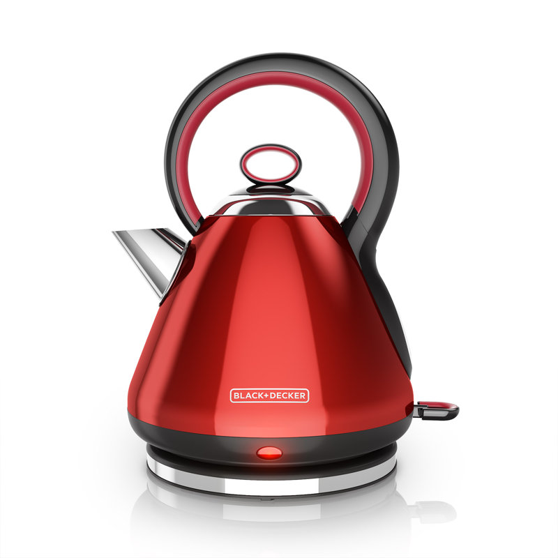 Black + Decker 1.8 Qt. Stainless Steel Electric Tea Kettle & Reviews Wayfair